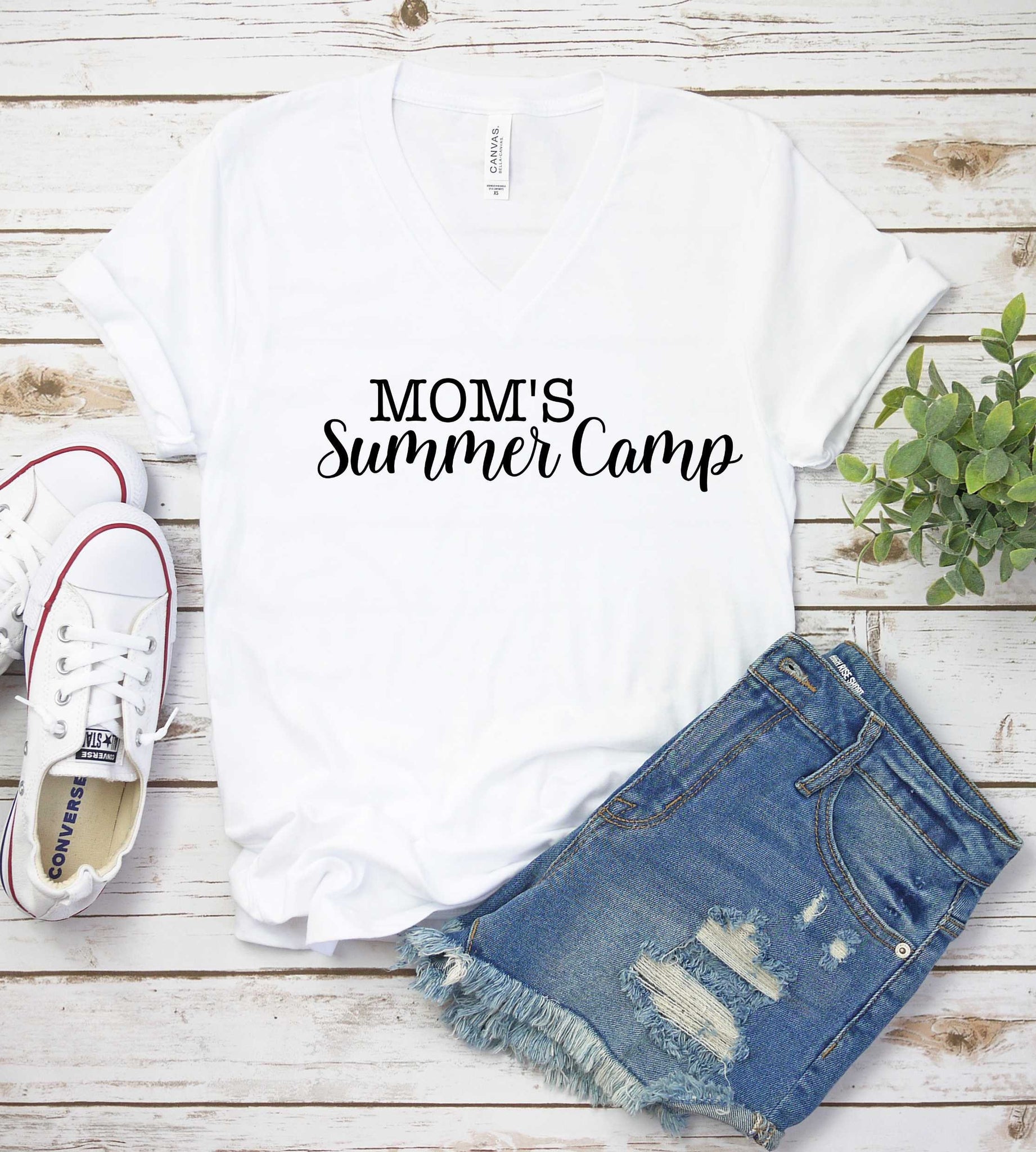 Mom's Summer Camp - Mom Shirts