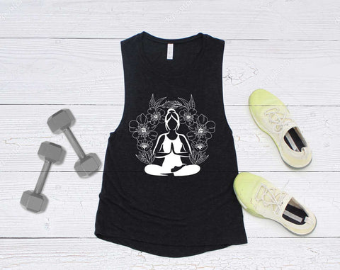 Inner Peace Muscle Tank - Women's Shirt