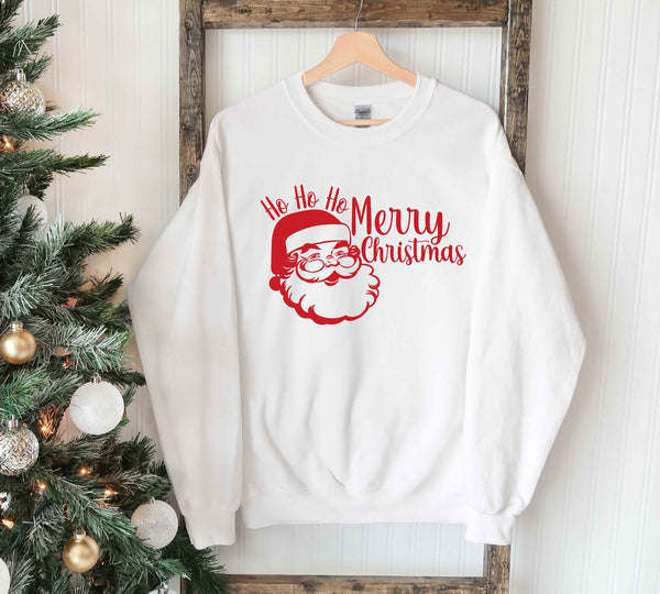 Ho Ho Ho Merry Christmas - Christmas Sweatshirt