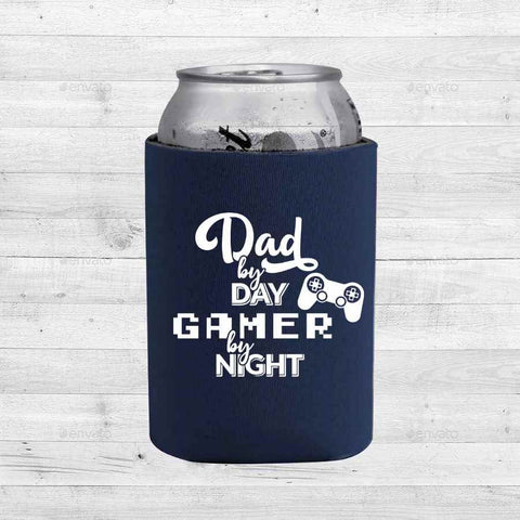 Dad By Day Gamer By Night - Can Cooler