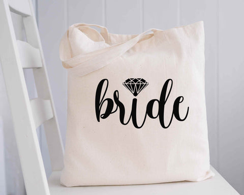 Bride Tote Bag - 100% Cotton Tote Bag