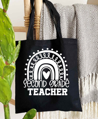 Second Grade Teacher Teacher's 100% Cotton Tote Bags