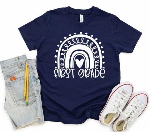 First Grade Back To School Shirt - School Life