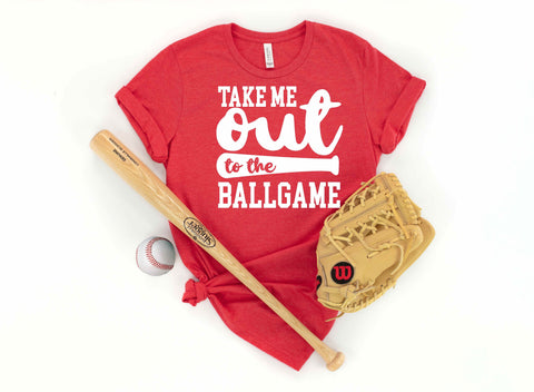 Take Me Out To The Ballgame - Baseball Shirts