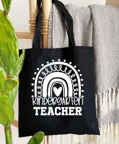 Kindergarten Teacher Teacher's 100% Cotton Tote Bags