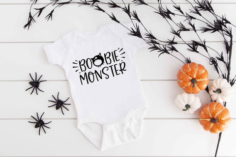 Boobie Monster Baby Bodysuit - Women's Shirts