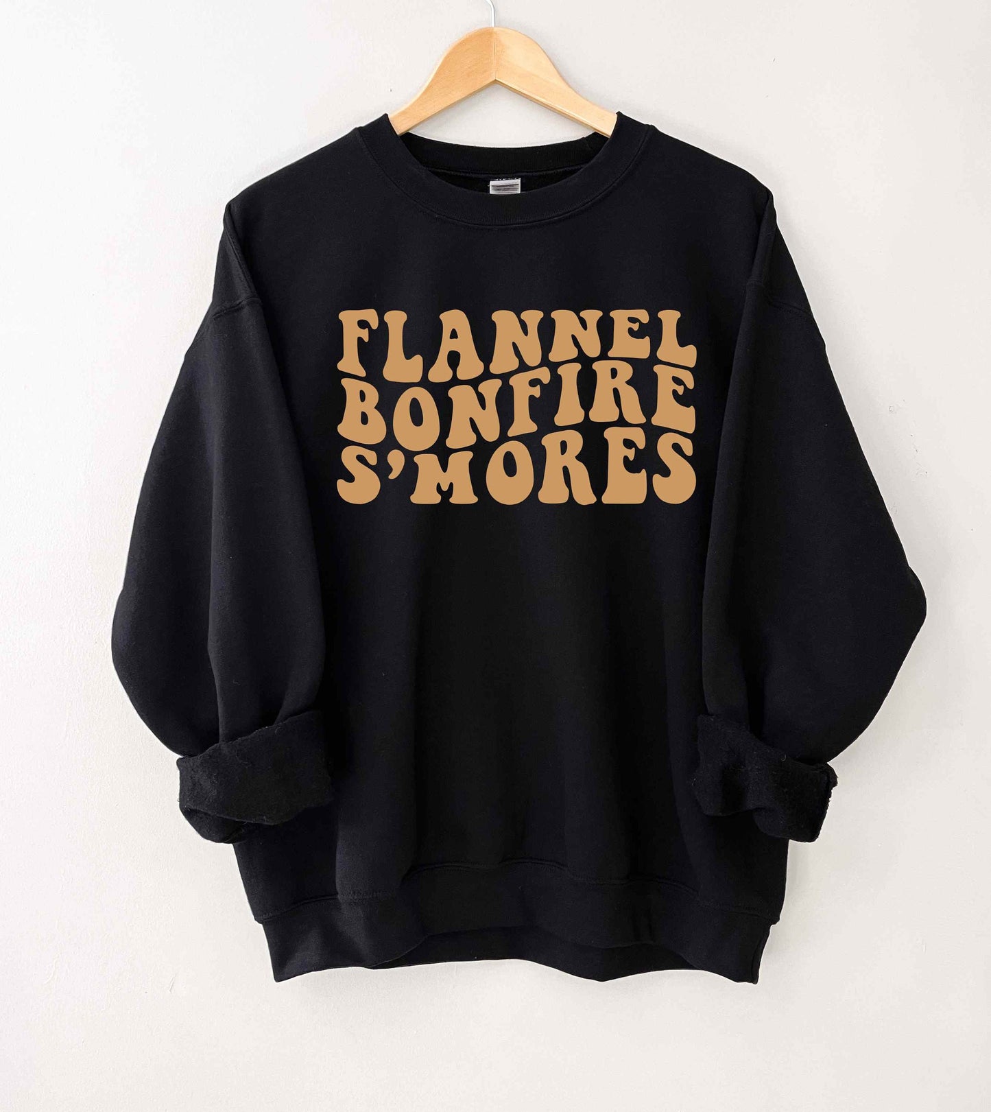 Flannel Bonfire S'mores Sweatshirt