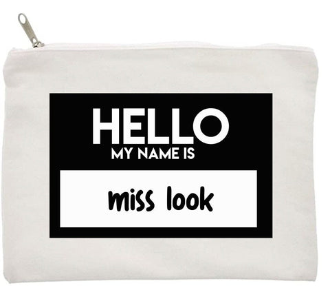 Hello My Name Is MISS LOOK - Teacher Bags